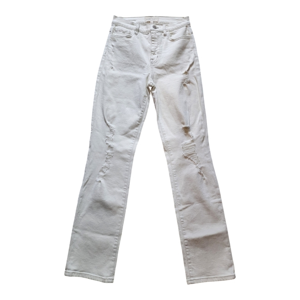 Current/Elliott Anthropologie The Soulmate High Rise Straight Leg Jeans 26 NEW